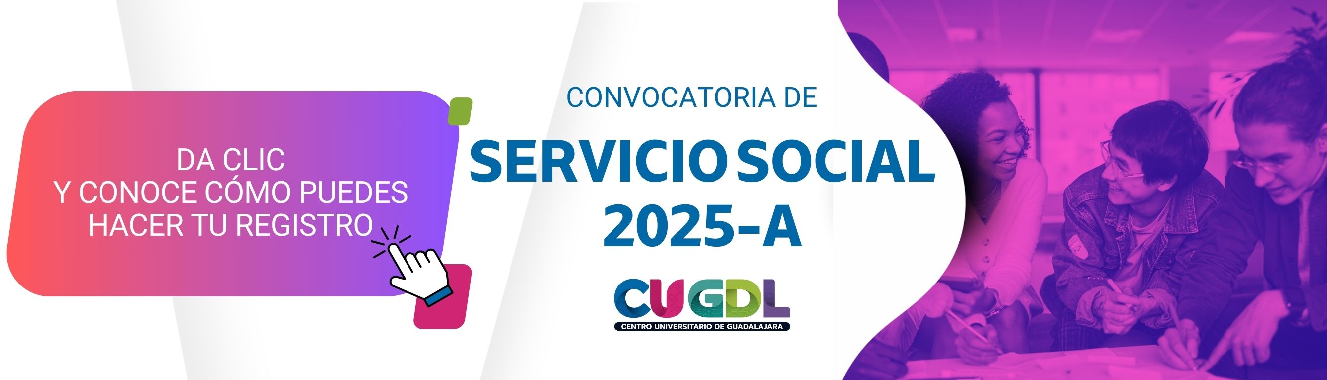 Convocatoria de registro de programas de Servicio Social 2025A