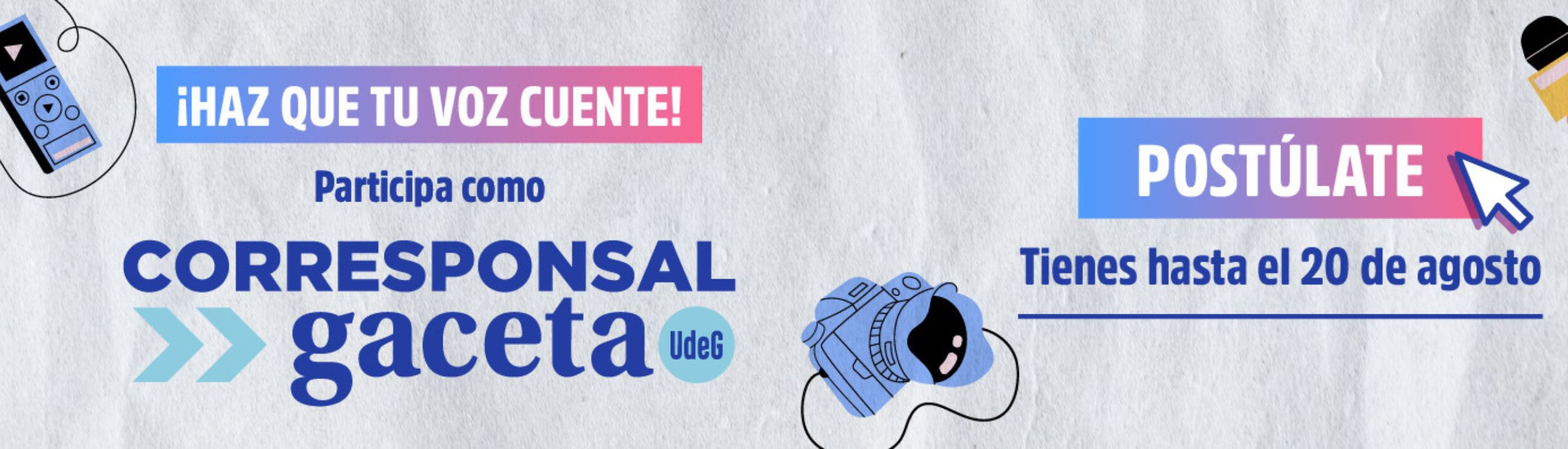 Programa Corresponsales Gaceta UdeG, promoción 2025