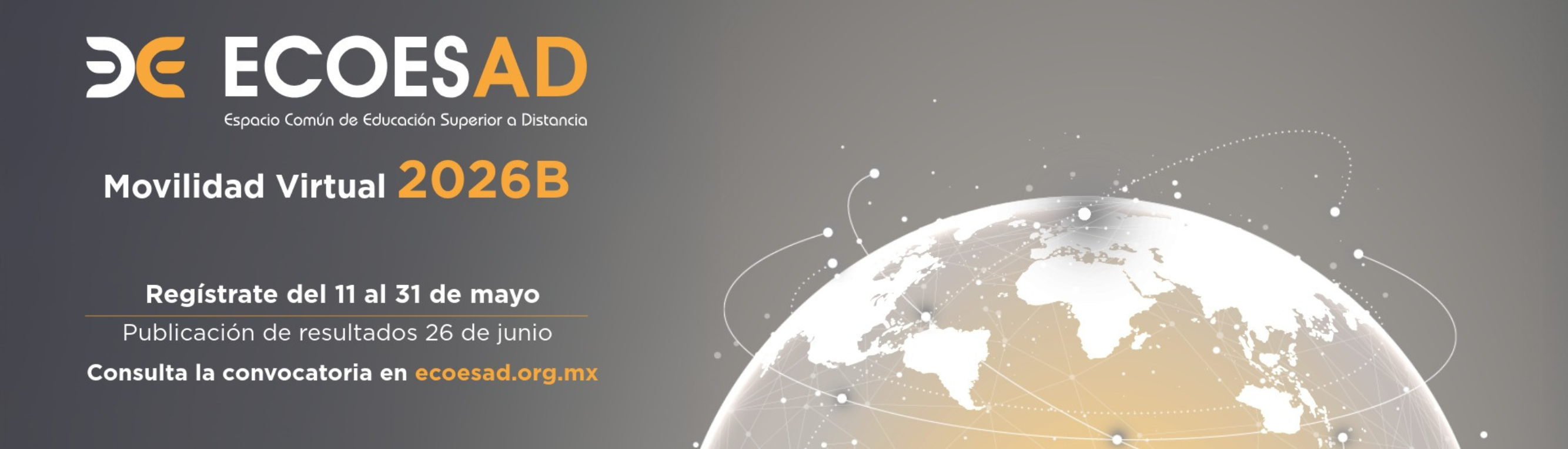 Convocatoria de Movilidad Virtual 2026 B ECOESAD