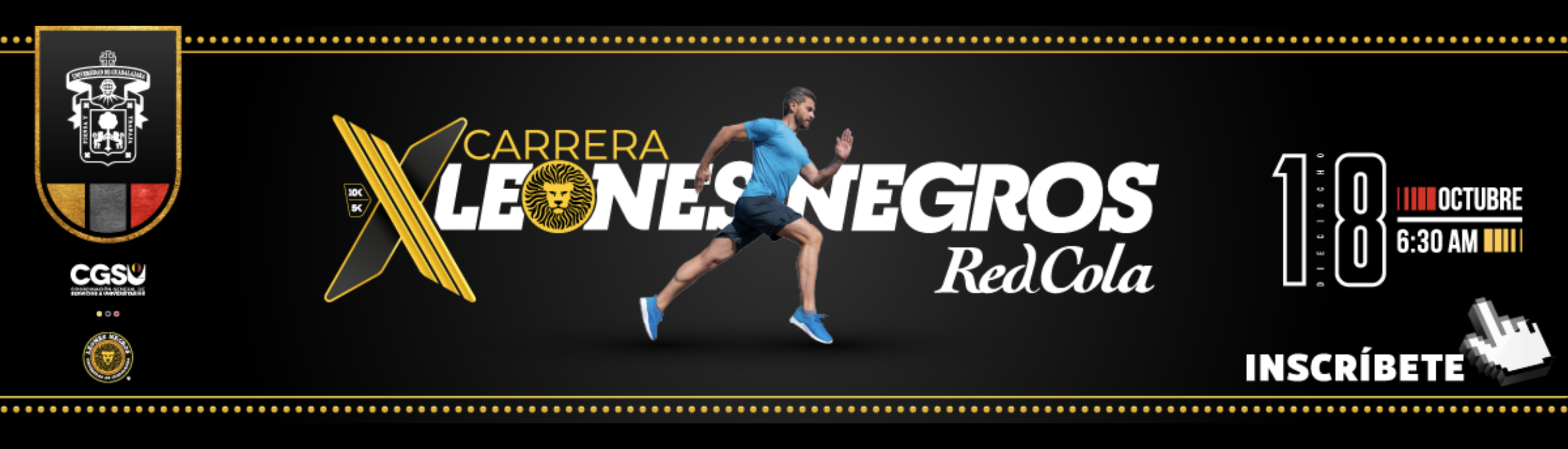 Carrera Leones Negros Red Cola 2026