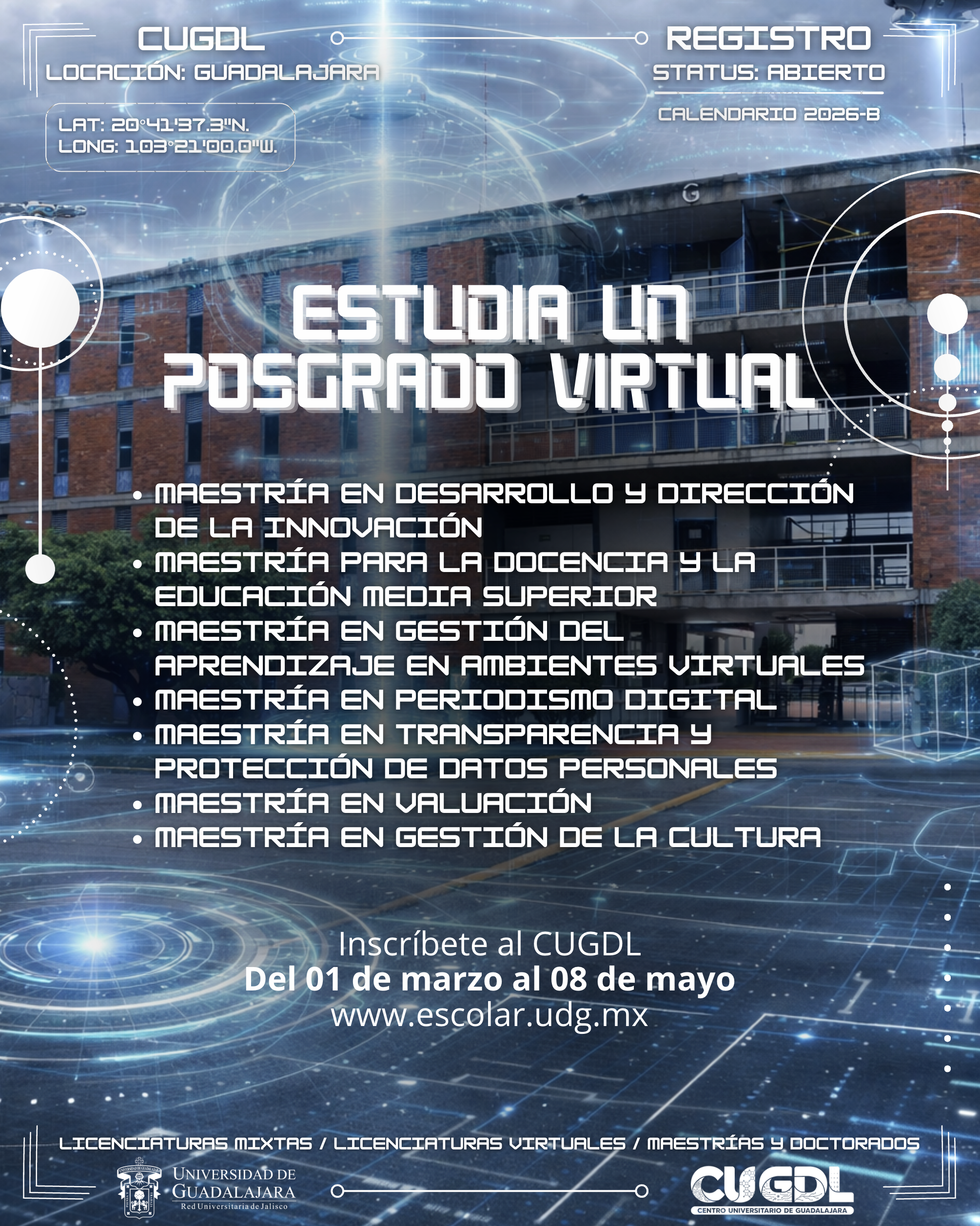 Maestrías del CUGDL