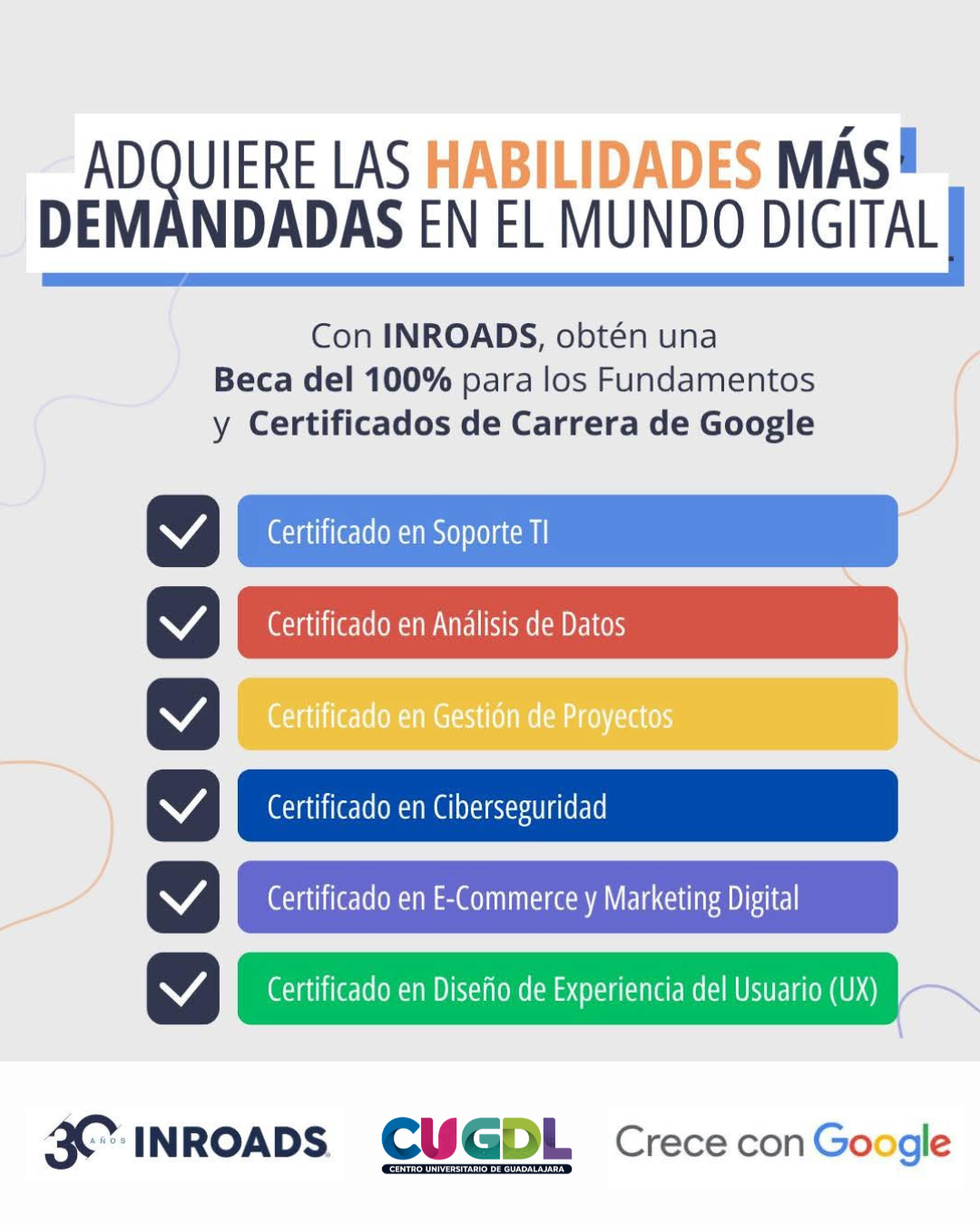 Fortalece tu perfil profesional con cursos gratuitos de Google