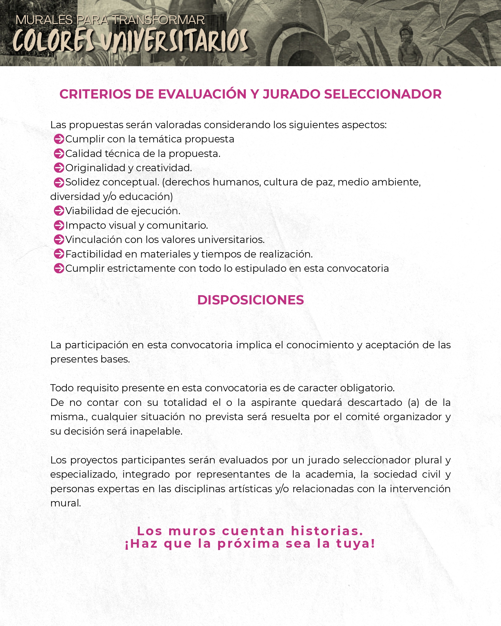 Relanzamiento de la convocatoria “Colores Universitarios para Transformar”