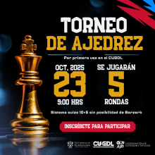 Convocatoria 1er Torneo de Ajedrez CUGDL