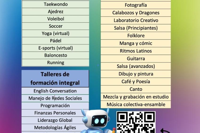 Convocatoria para Talleres de Extensión (TEX) 2025-A