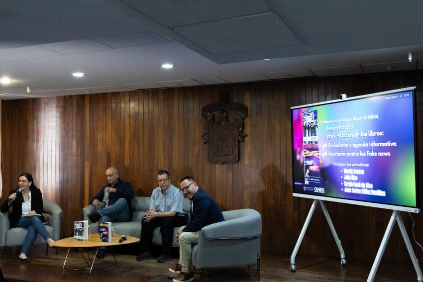 La Maestría en Periodismo Digital del CUGDL presenta 2 libros para combatir la desinformación