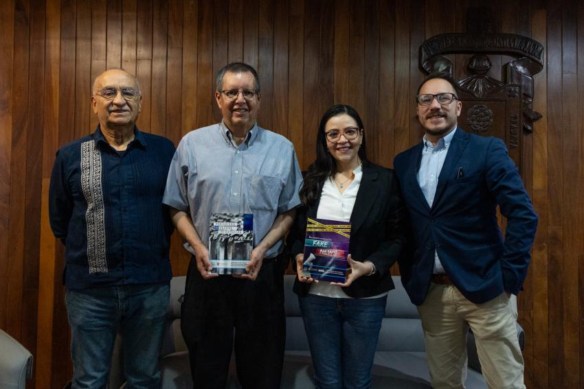 La Maestría en Periodismo Digital del CUGDL presenta 2 libros para combatir la desinformación