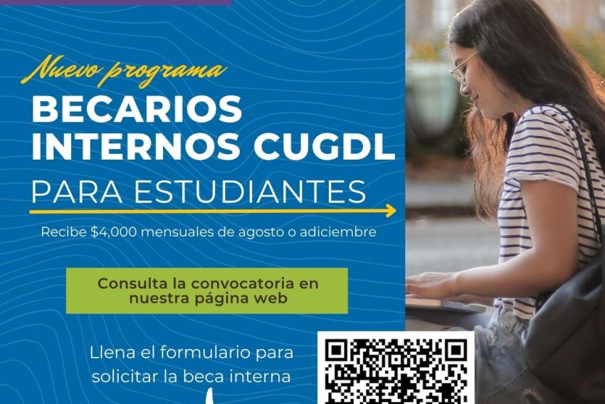 Nuevo PROGRAMA DE BECARIOS INTERNOS en CUGDL