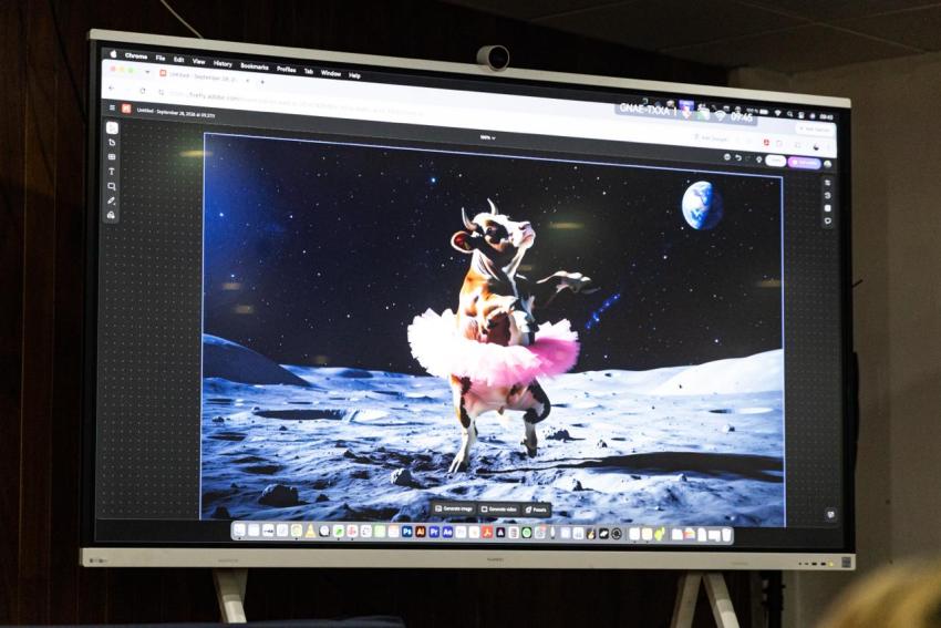 Adobe Day acerca la inteligencia artificial a estudiantes de Creatividad Digital del CUGDL
