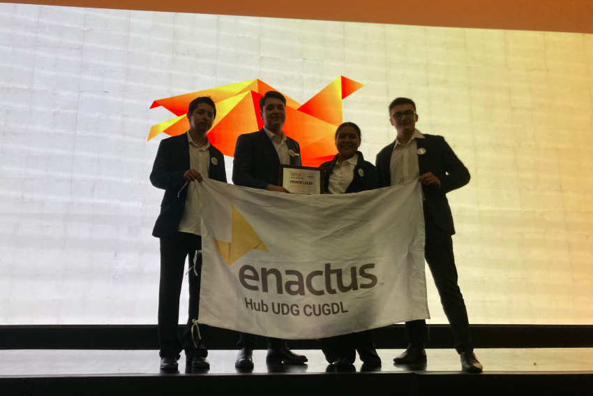 Estudiantes del CUGDL ganan primeros lugares en la Competencia Nacional Enactus México 2026