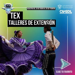 Convocatoria para Talleres de Extensión (TEX) 2025-A